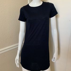 The Lady & The Sailor Navy/Black Striped Dress 1